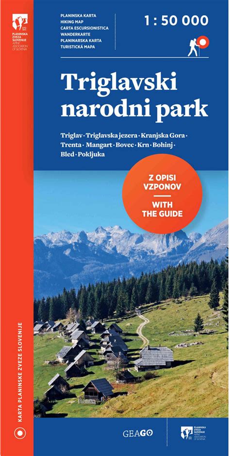 Triglav National Park - Map and Travel Bookshop