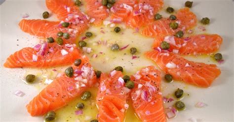 Foodism Mom: Salmon Carpaccio