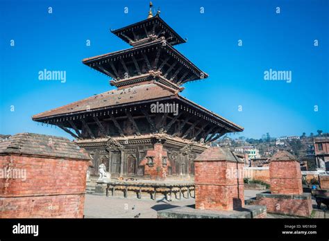 Temple Panauti, Nepal, Asia Stock Photo - Alamy