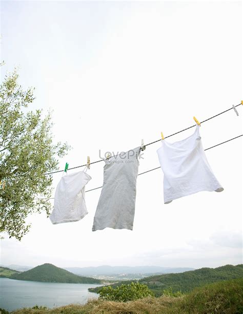 Clothes On The Clothesline Images, HD Pictures For Free Vectors ...