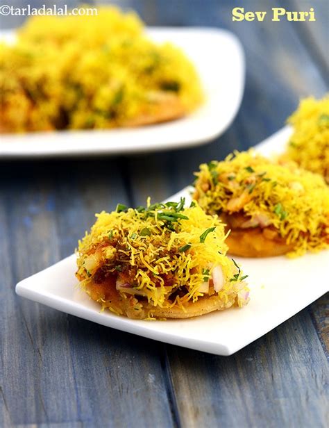 Sev Puri ( Chaat Recipe ), Indian Chaat Recipes