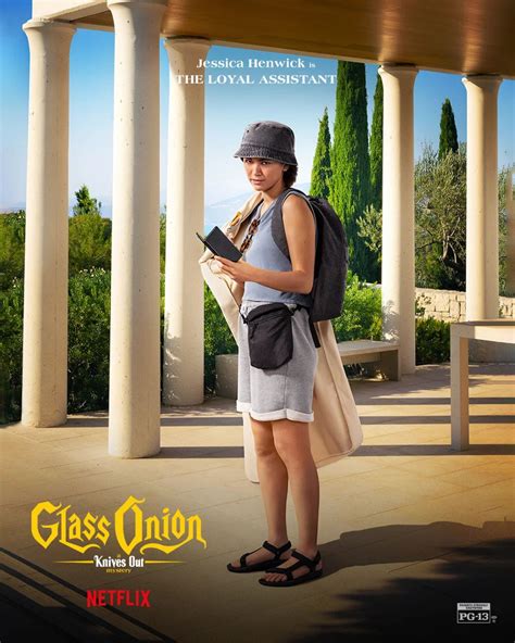 Jessica Henwick -"Glass Onion: A Knives Out Mystery" Poster 2022 ...