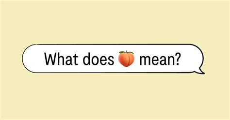 Peach Emoji Meaning | Bark