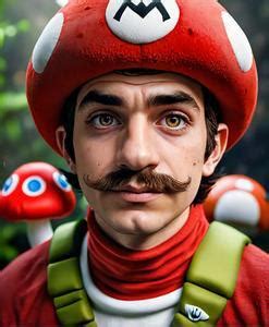 Super Mario Mushroom Costume Face Swap ID:2337943