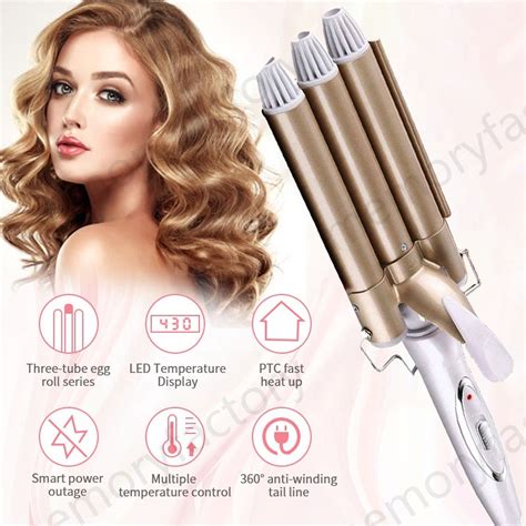 Curling Iron Wave Hair Curlers 3 Barrels curl iron hair curling iron ...