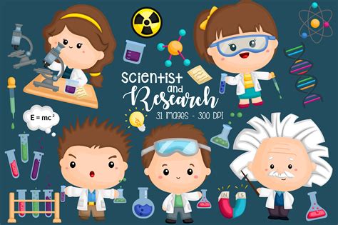 Kids Science Clip Art