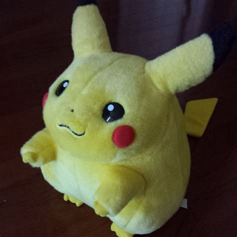 I still have this Pikachu plushie from 1999 : r/pokemon