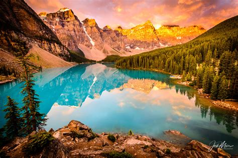 "Moraine Lake" | Banff National Park, Alberta | Josh Meier Photography