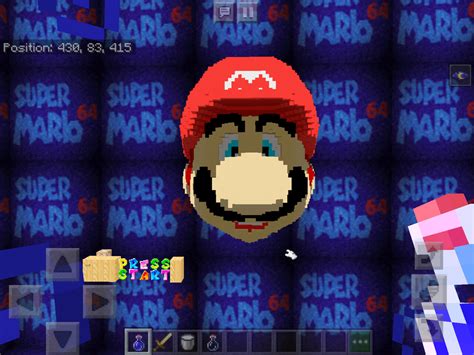 Super Mario 64 Minecraft Map