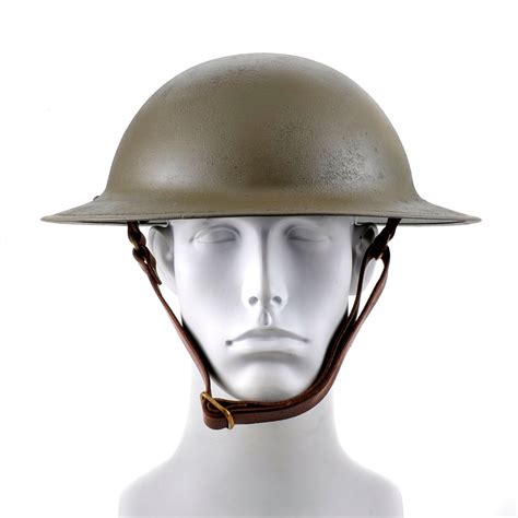 US WW1 Helmet M1917 Doughboy Brodie Helmet | eBay