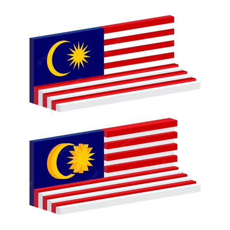 Premium Vector | Malaysia flag vector