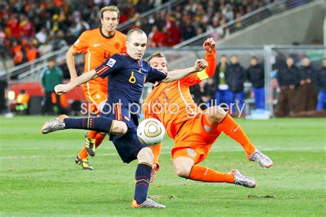 World Cup 2010 Images | Football Posters | Andres Iniesta