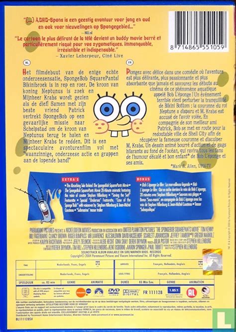 The Spongebob Squarepants Movie DVD (2004) - DVD - LastDodo