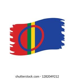 Sami Flag Vector Illustration Stock Vector (Royalty Free) 1282049212 ...