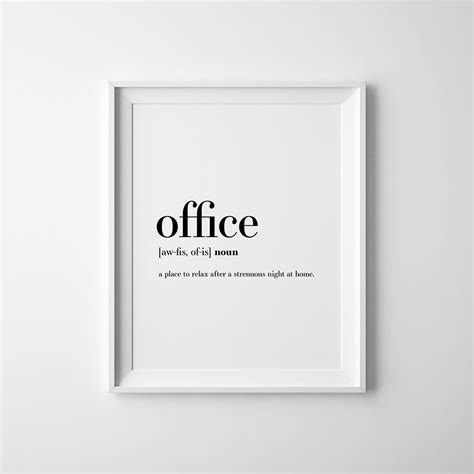 Wall Décor Office Wall Quotes Boss Definition Boss Gift Definition ...