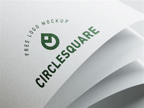 Free logo mockup - Mockups Design