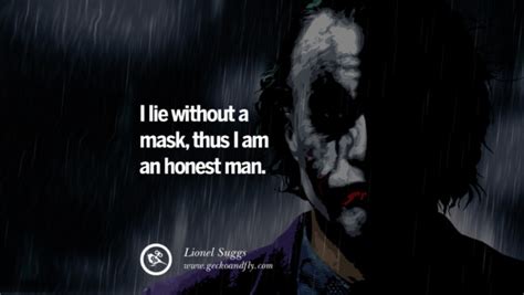 24 Quotes on Wearing a Mask, Lying and Hiding Oneself