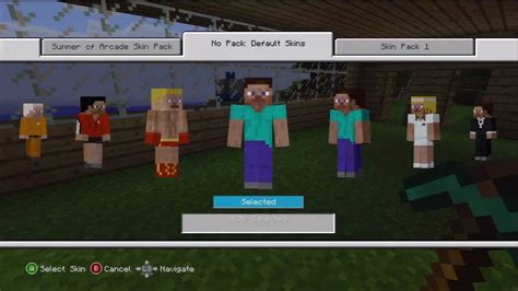 Xbox 360 Change Skin Minecraft