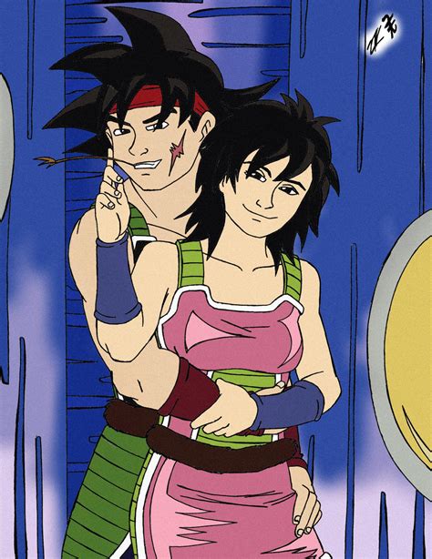 Bardock and Gine Cheesy Couple Foto! by 2TKtheNasian on DeviantArt