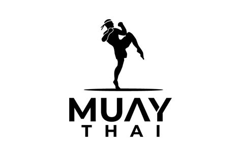 Muay Thai Kickboxing Thailand Logo Graphic by dimensi design · Creative ...