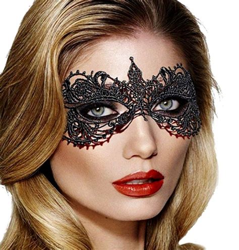 Black Lace Mask - Sexy Black Masquerade Mask Carmen - Mask Shop