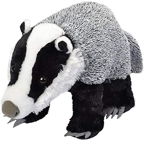 Wild Republic Badger Plush, Stuffed Animal, Plush Toy, Gifts for Kids ...