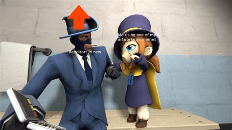 Team Fortress 2 and a hat in time are two good games about hats. : r/memes