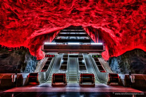 Metro Art in Stockholm | René Timmermans Photography