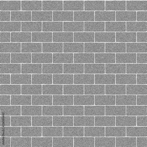 Gray Concrete Brick Wall Seamless Texture Stock Illustration | Adobe Stock