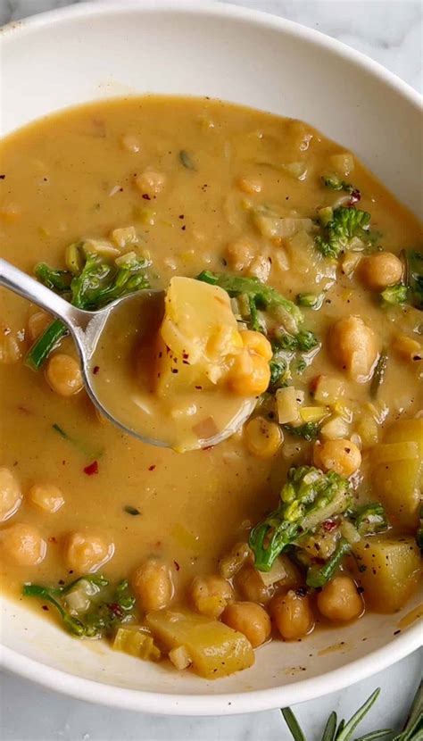 Chickpea Soup - Cooking For Peanuts