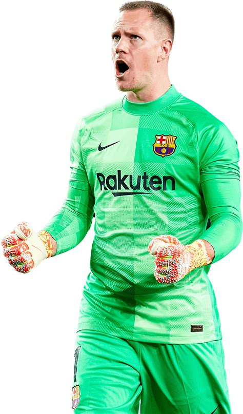 Marc-André ter Stegen Barcelona football render - FootyRenders