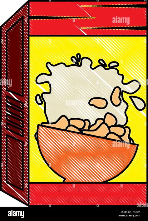 Breakfast Cereal Box Cartoon High Resolution Stock Photography and ...