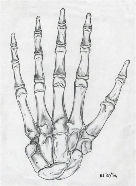 Skeleton Hand Tattoo Drawing Step By Step | 101hannelore