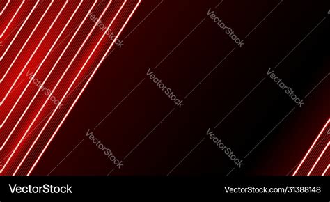 Abstract red neon light background Royalty Free Vector Image