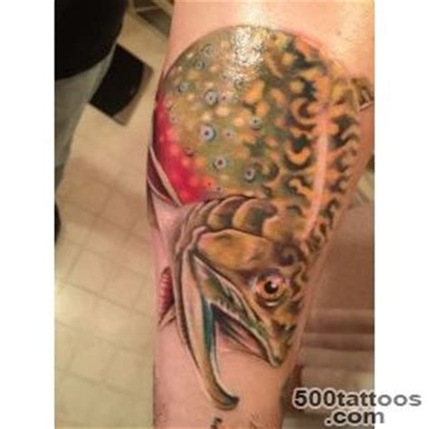 Trout tattoo designs, ideas, meanings, images