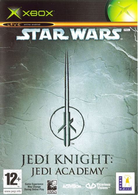 Star Wars: Jedi Knight - Jedi Academy (2003) Xbox box cover art - MobyGames