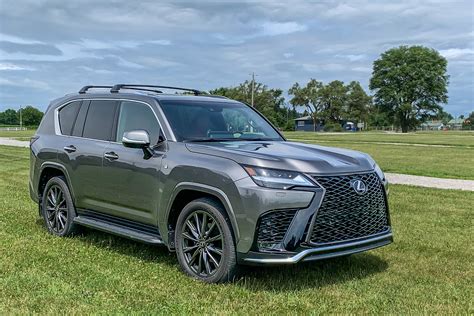 2022 Lexus LX600 F Sport Review: Check Out the Hat Rack of SUVs ...