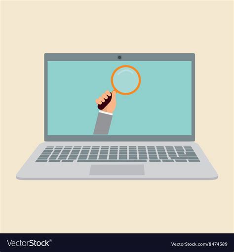 Laptop graphic design Royalty Free Vector Image