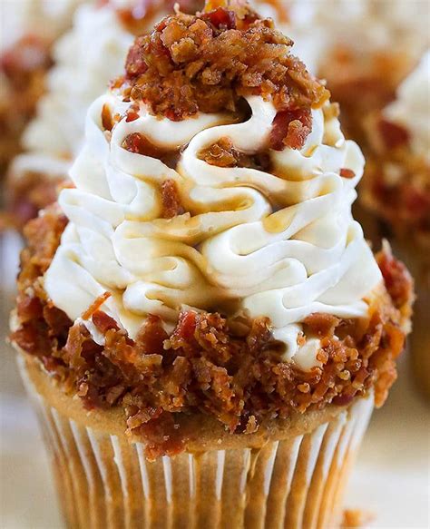 Maple Bacon Cupcakes | Swanky Recipes