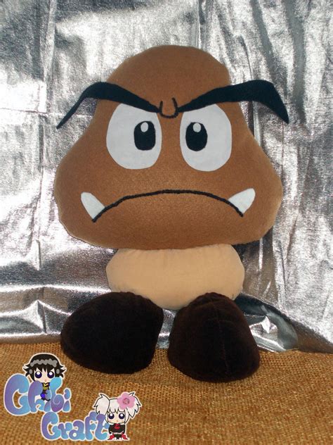 Goomba Plushie by ChibiCraftPlushies on DeviantArt