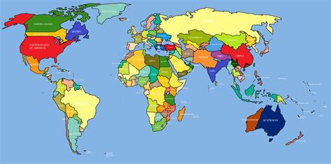 Download World Political Map HD Widescreen 4K UHD 5K 8K Download ...