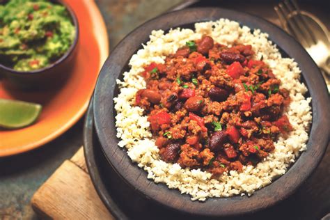 Vegetarian Chili with Cauliflower Rice Recipe | Quorn US