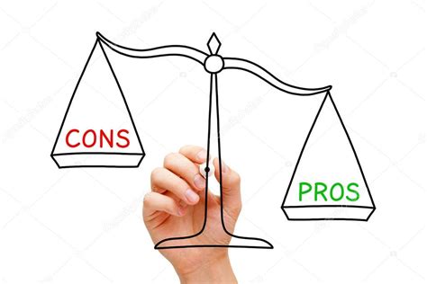 Pros Cons Scale Concept Stock Photo by ©ivelin 64389379