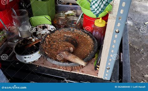 Rujak Cingur Famous Indonesia Traditional Food Stock Photo - Image of ...