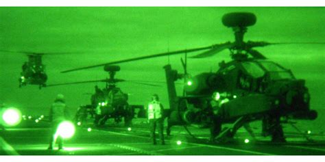 Helicopters With Night Vision