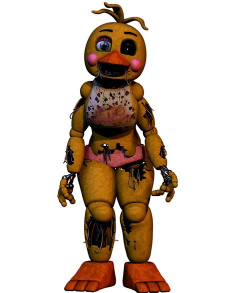 Withered Toy Chica Minecraft Skin