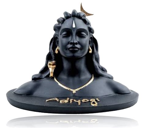 Buy VIBESLE Lord Adiyogi Shiva Statue Murti for Car Dashboard Home ...