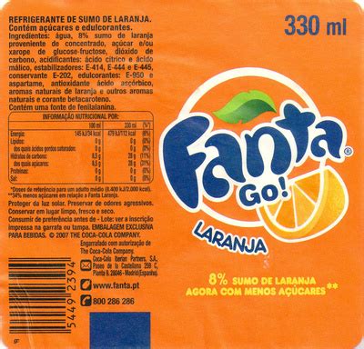 Fanta Laranja - 330 ml