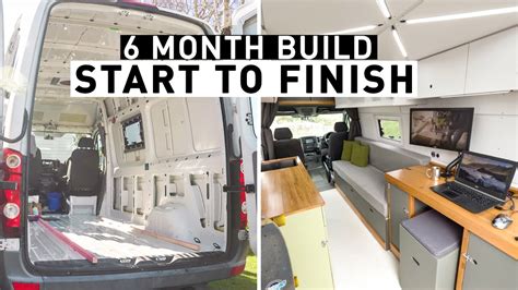 DIY Camper Van Conversion. Full Build Timelapse - YouTube