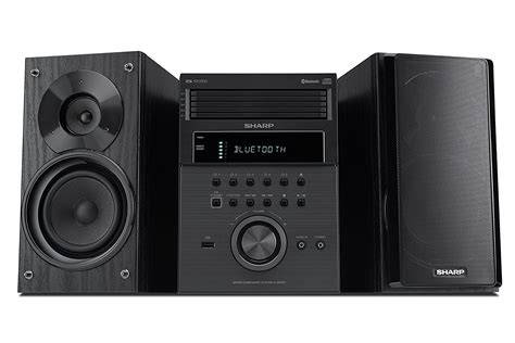 Sharp 5 Disc Bluetooth Hi-Fi Home Audio Stereo Sound System Cd Player ...